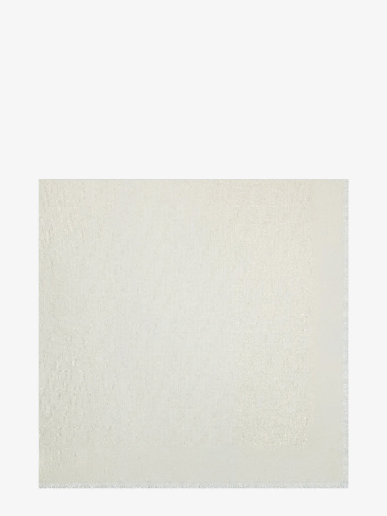 Fendi Women's Wool Scarf White