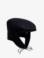 Walk In Paris Men's Wool Sherlock Flat Cap Blue, view 3