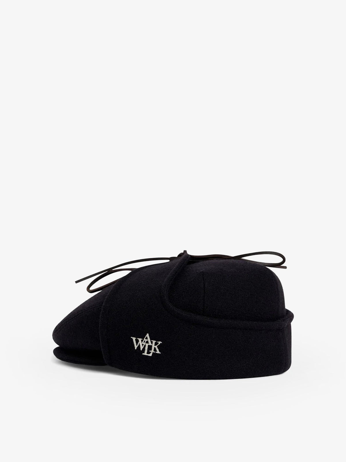 Walk In Paris Men's Wool Sherlock Flat Cap Blue, view 2