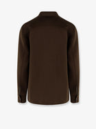 ASPESI Men's Wool Shirt Jacket Brown, view 2