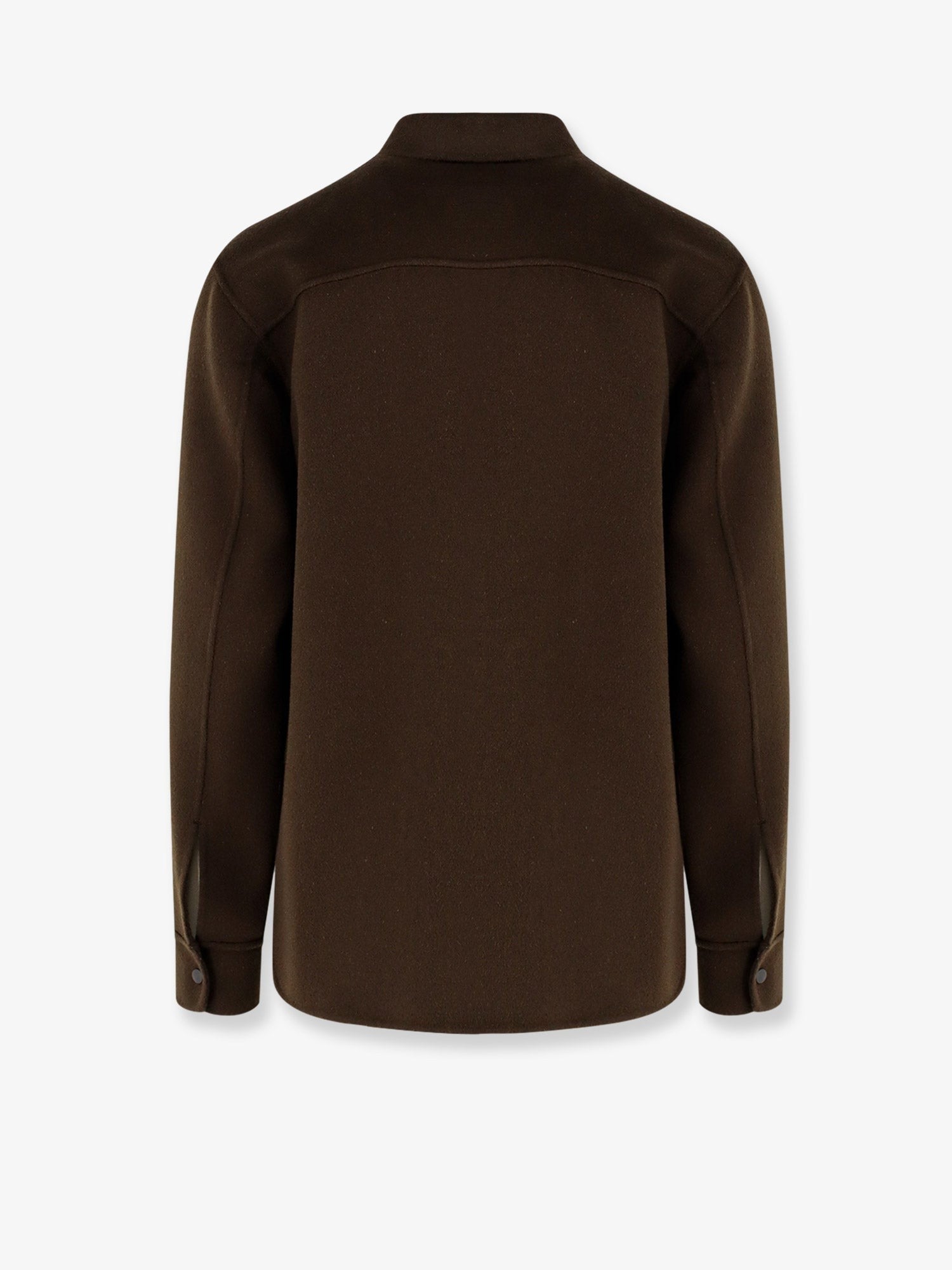ASPESI Men's Wool Shirt Jacket Brown