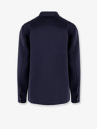ASPESI Men's Wool Shirt Jacket Blue, view 2