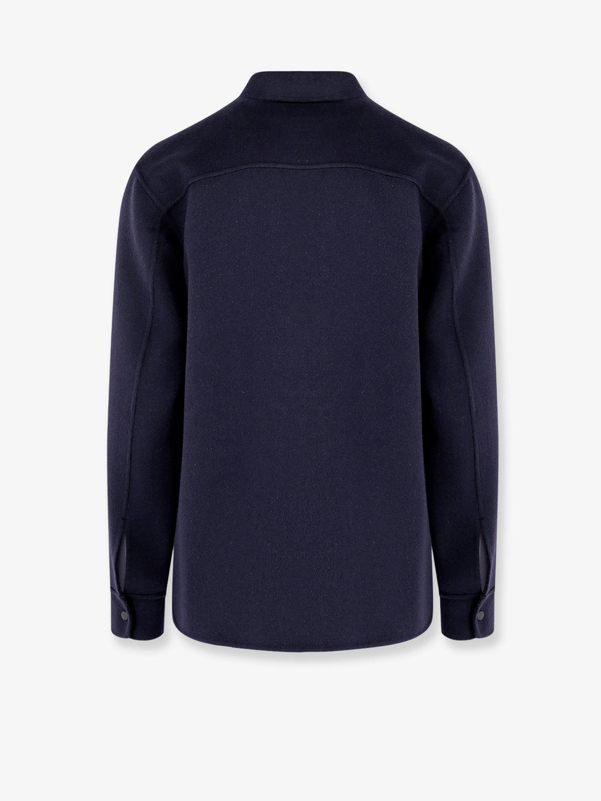 ASPESI Men's Wool Shirt Jacket Blue, view 2