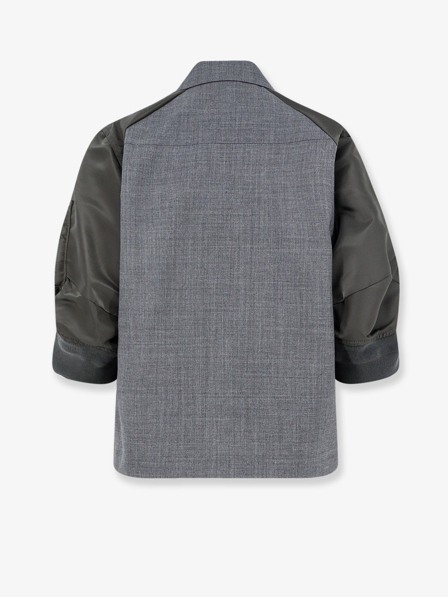 Sacai Women's Wool Shirt Grey