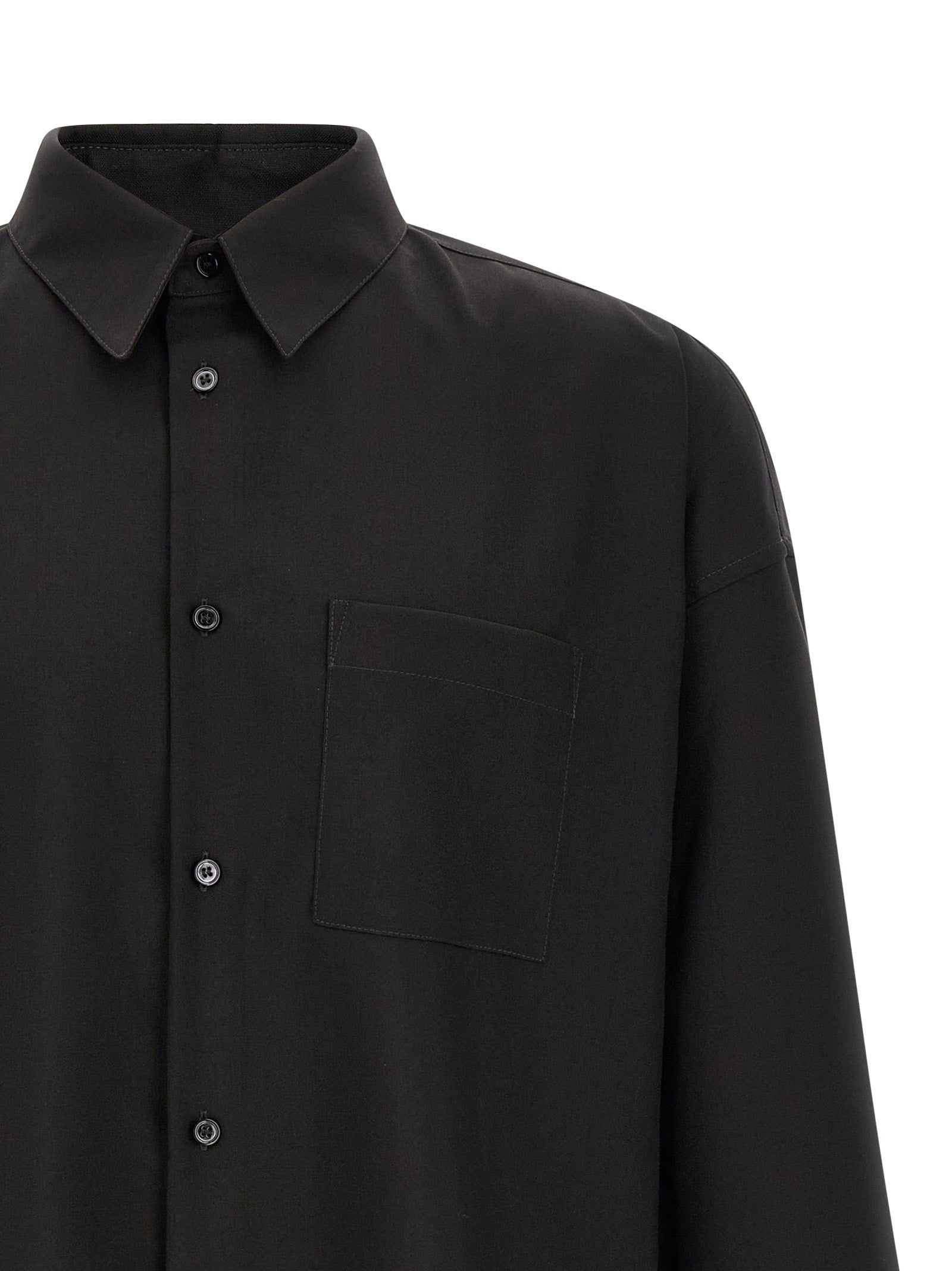 Marni Wool Shirt Black
