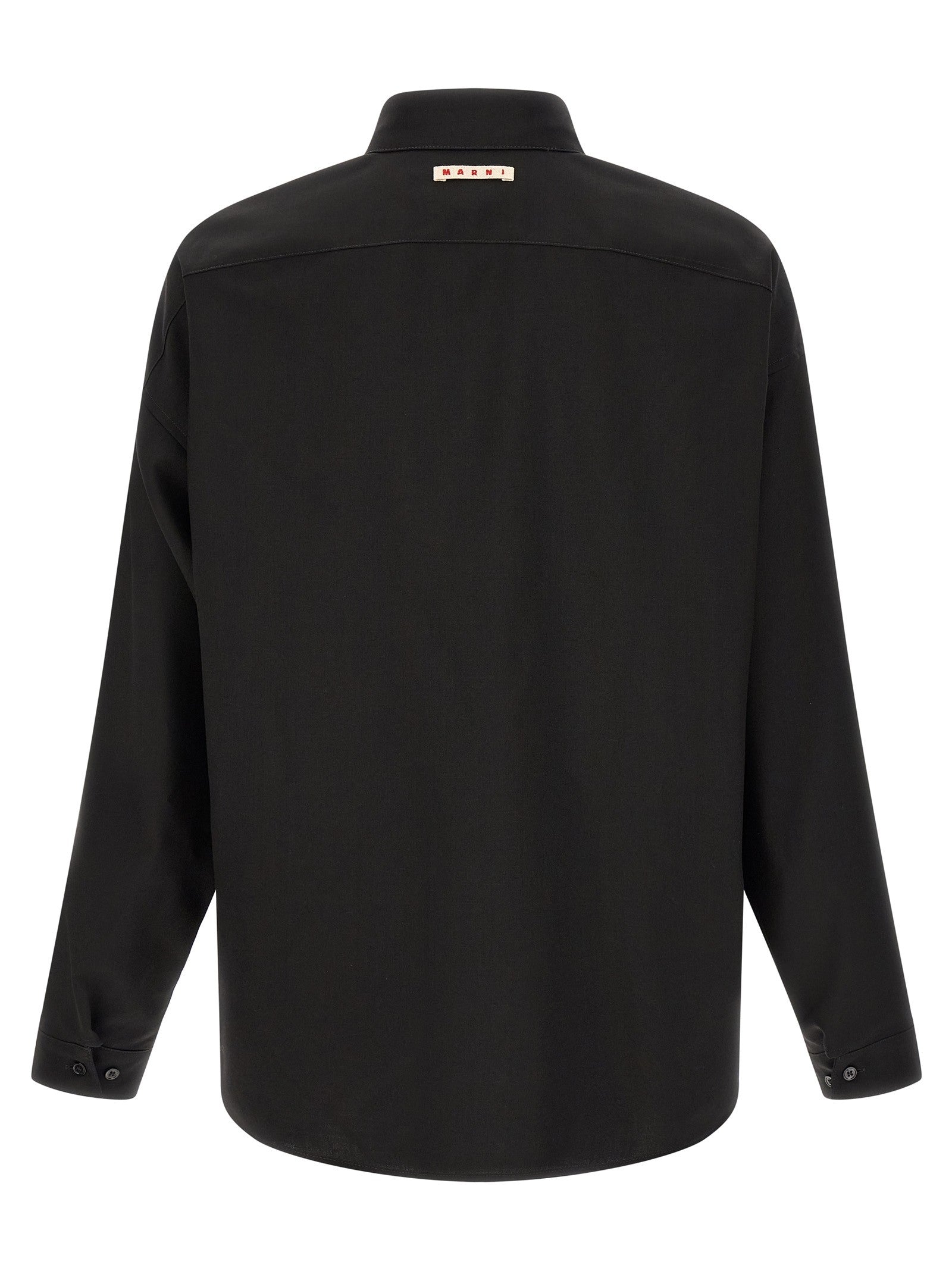 Marni Wool Shirt Black