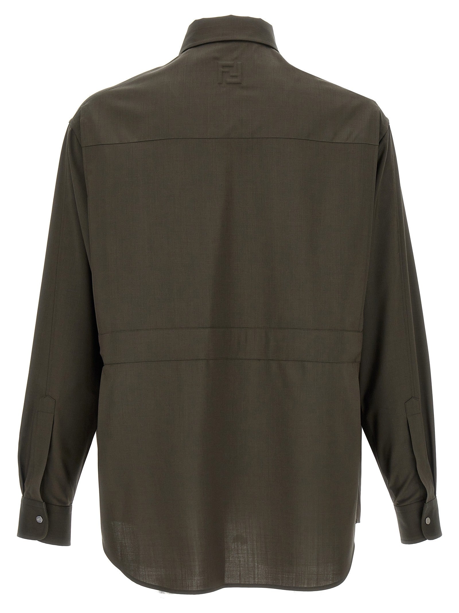 Fendi Wool Shirt Green
