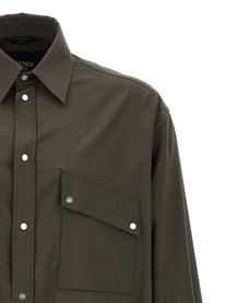 Fendi Wool Shirt Green