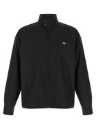 PRADA Wool Shirt Grey