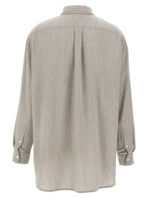 Toteme Wool Shirt Grey