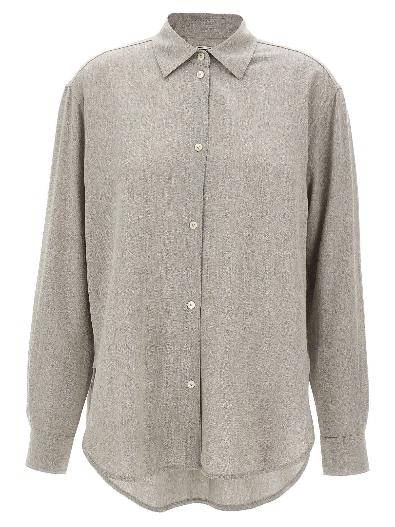 Toteme Wool Shirt Grey