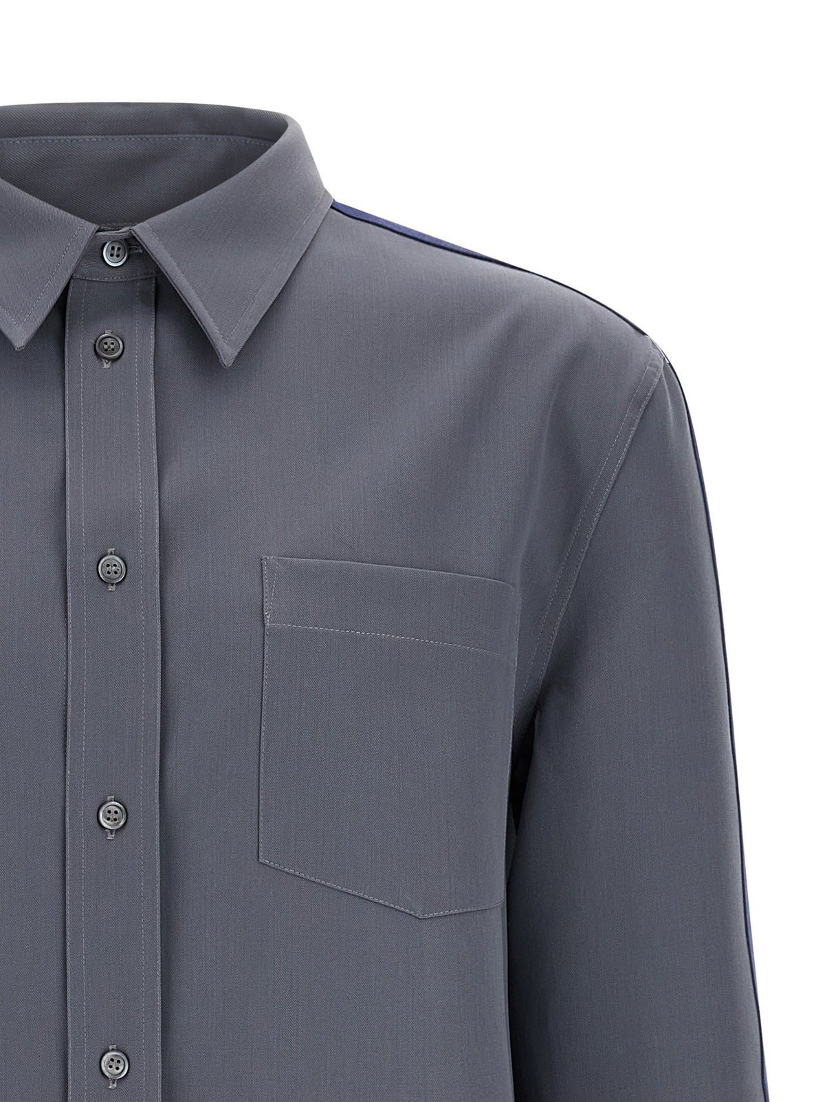 Marni Wool Shirt Grey, view 4