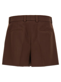 Gucci Wool Shorts Brown