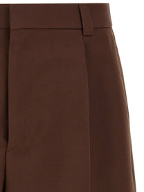 Gucci Wool Shorts Brown