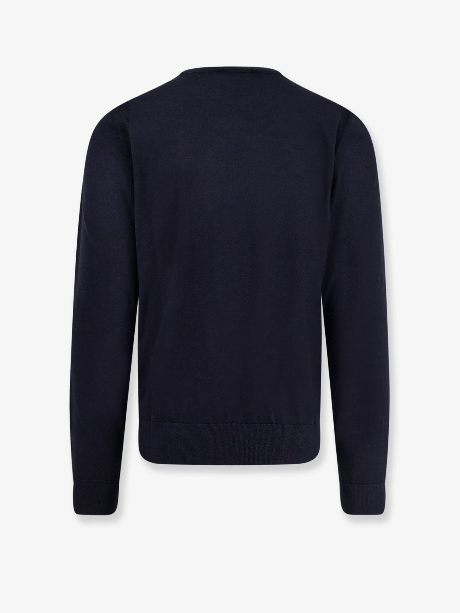 BOSS Men's Silk and Cashmere Sweater Blue