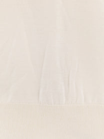 BOSS Men's Silk and Cashmere Sweater White