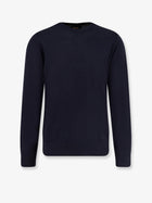 BOSS Men's Silk and Cashmere Sweater Blue