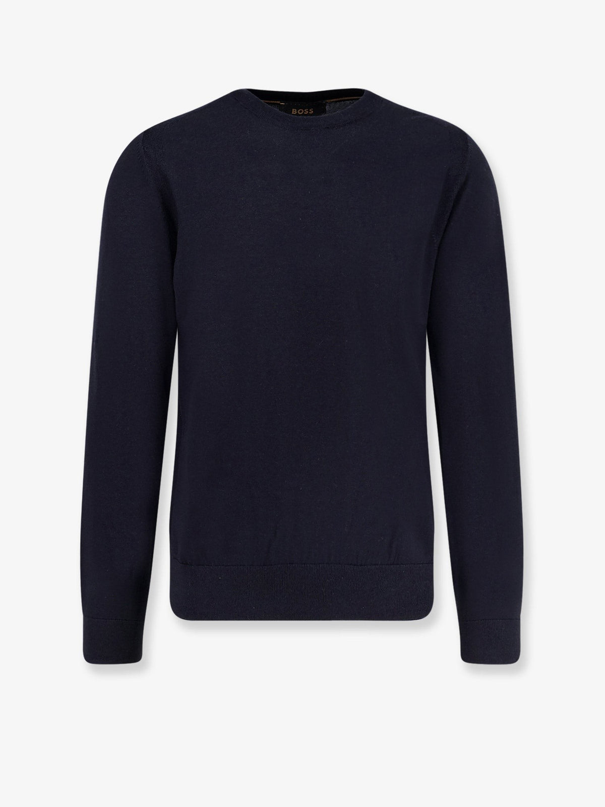 BOSS Men's Silk and Cashmere Sweater Blue