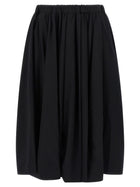 Comme Des Garçons Wool Skirt Black