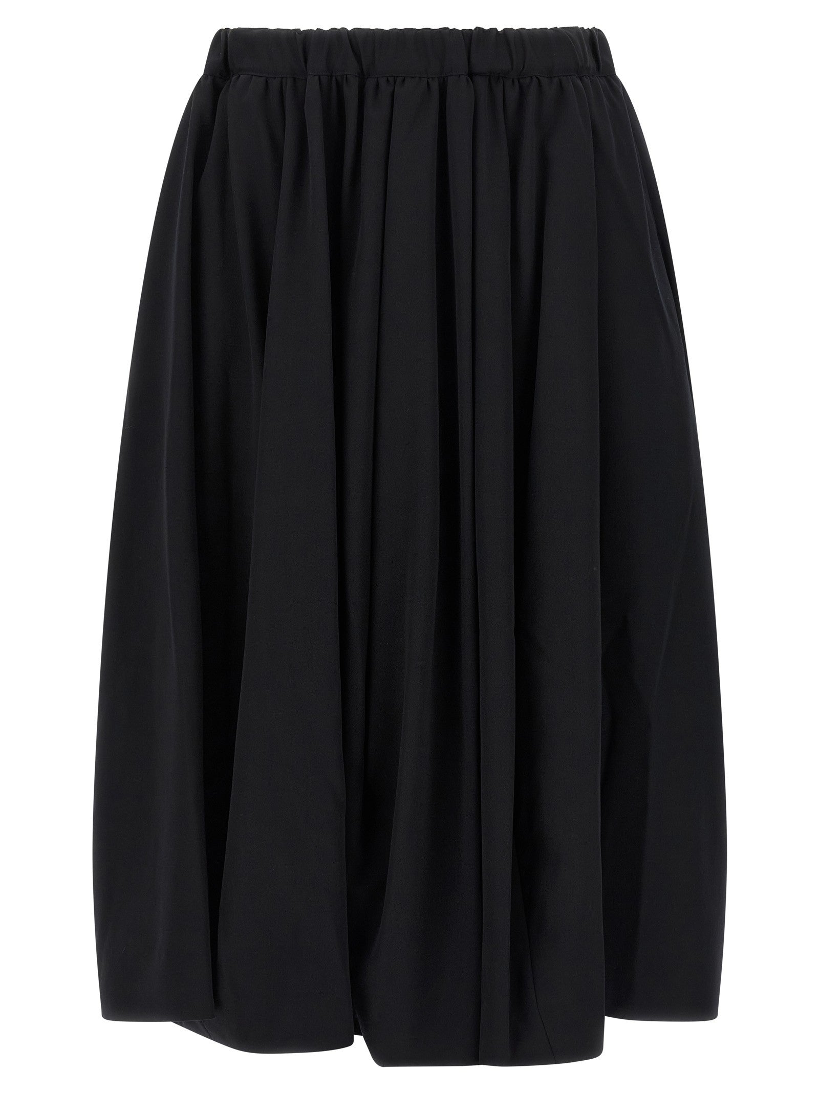 Comme Des Garçons Wool Skirt Black
