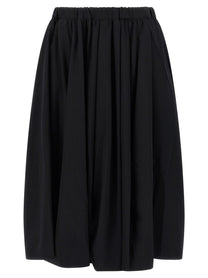 Comme Des Garçons Wool Skirt Black