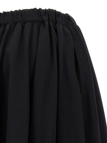 Comme Des Garçons Wool Skirt Black