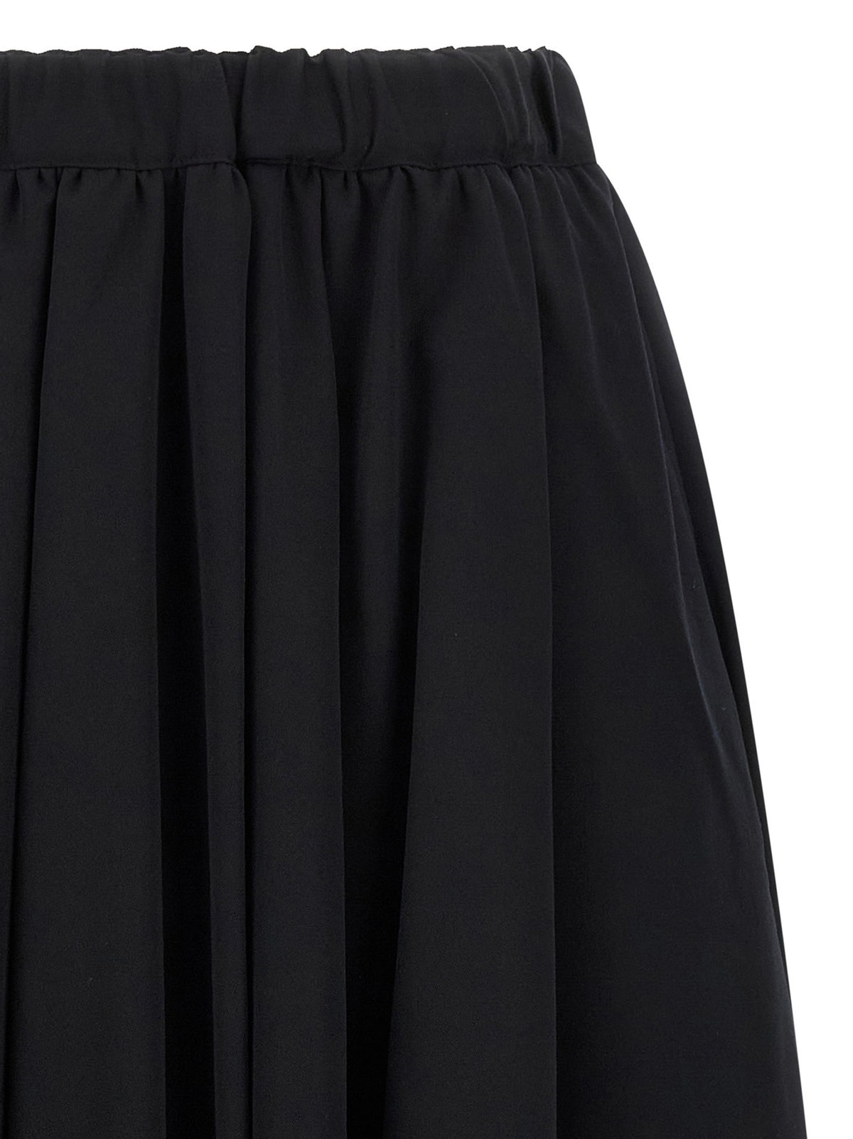 Comme Des Garçons Wool Skirt Black, view 3