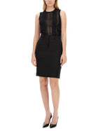 Helmut Lang Women's Wool Skirt Black, view 2