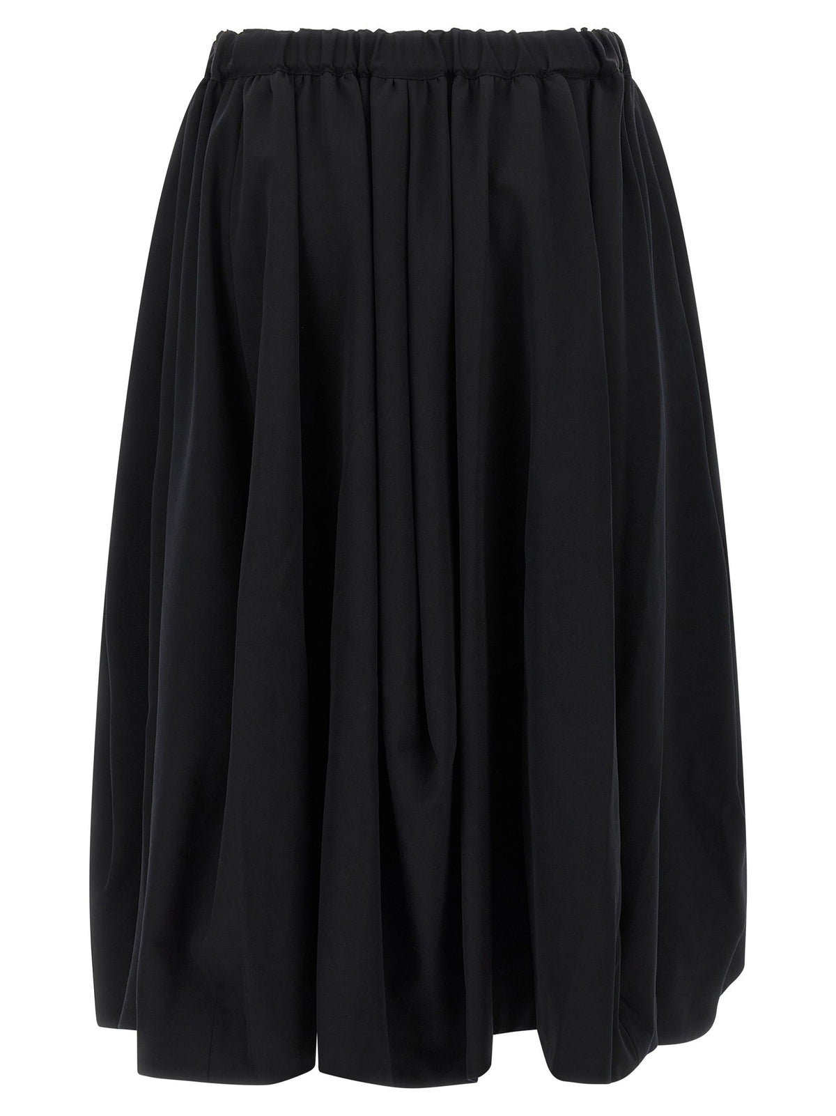 Comme Des Garçons Wool Skirt Black, view 2