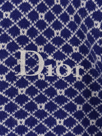 Dior Men's Wool Sweater Blue