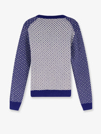 Dior Men's Wool Sweater Blue