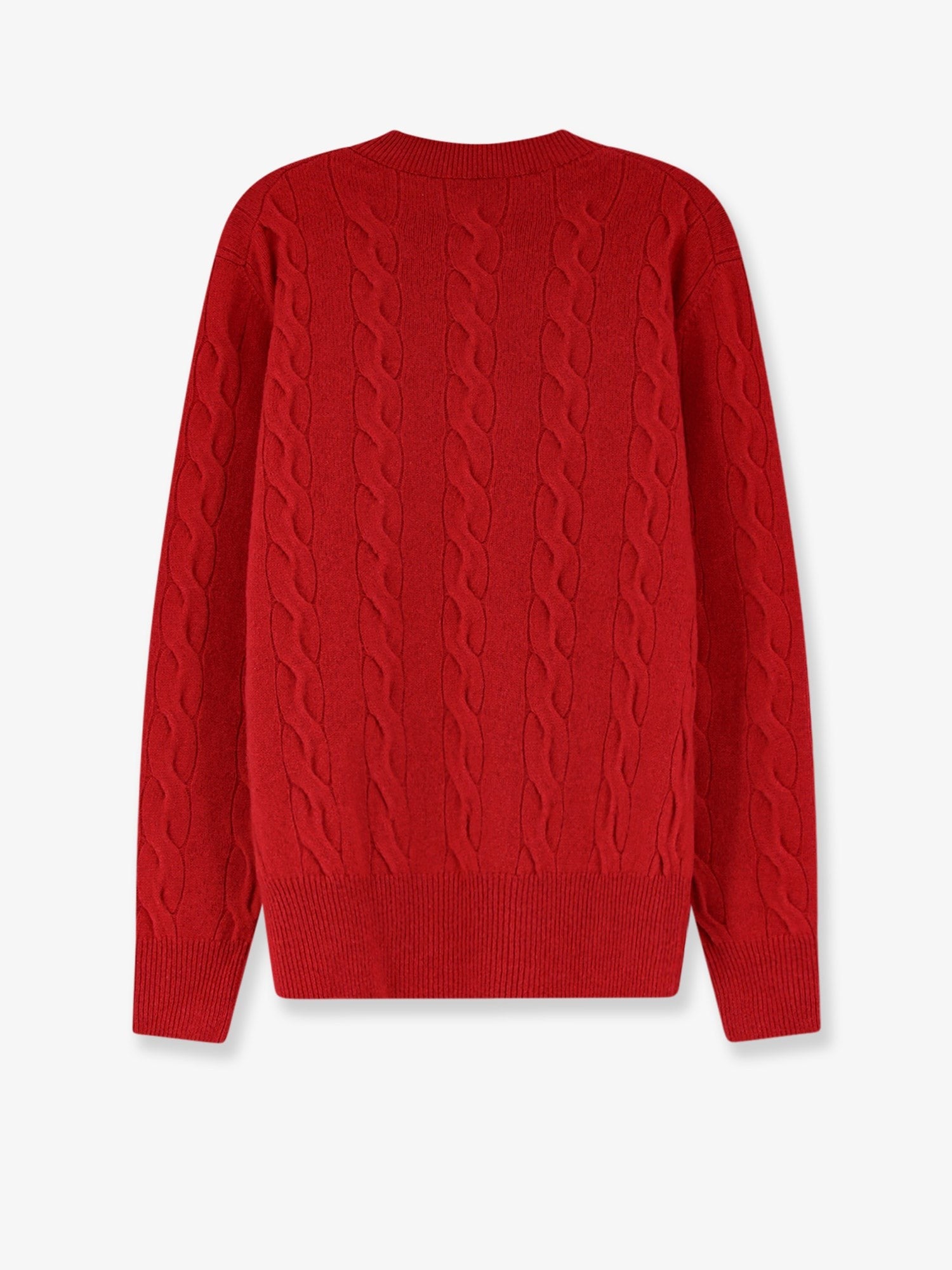 Ami Paris Men's Wool Sweater Red
