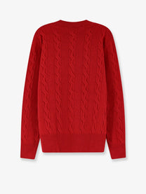 Ami Paris Men's Wool Sweater Red