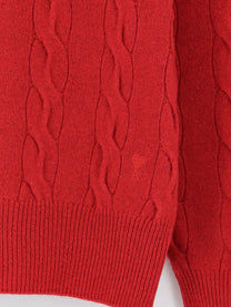 Ami Paris Men's Wool Sweater Red