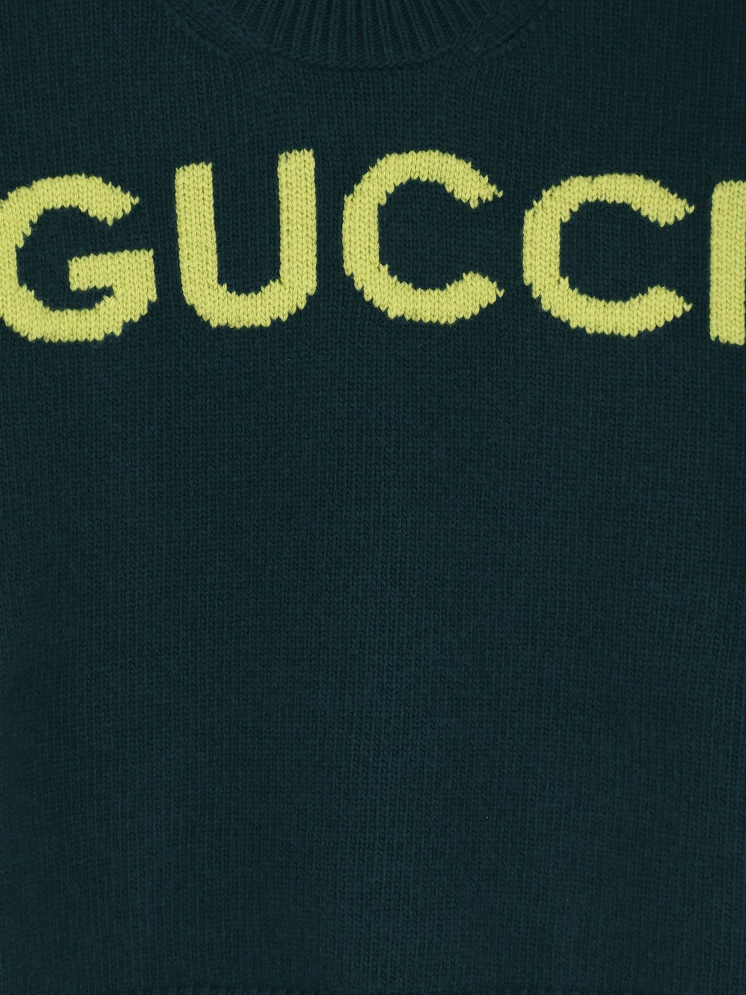 Gucci Women's Wool Sweater Green