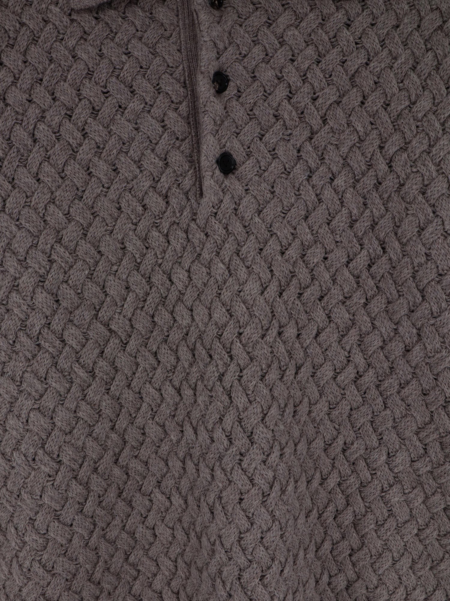 Bottega Veneta Men's Wool Sweater RIVERBED MELANGE
