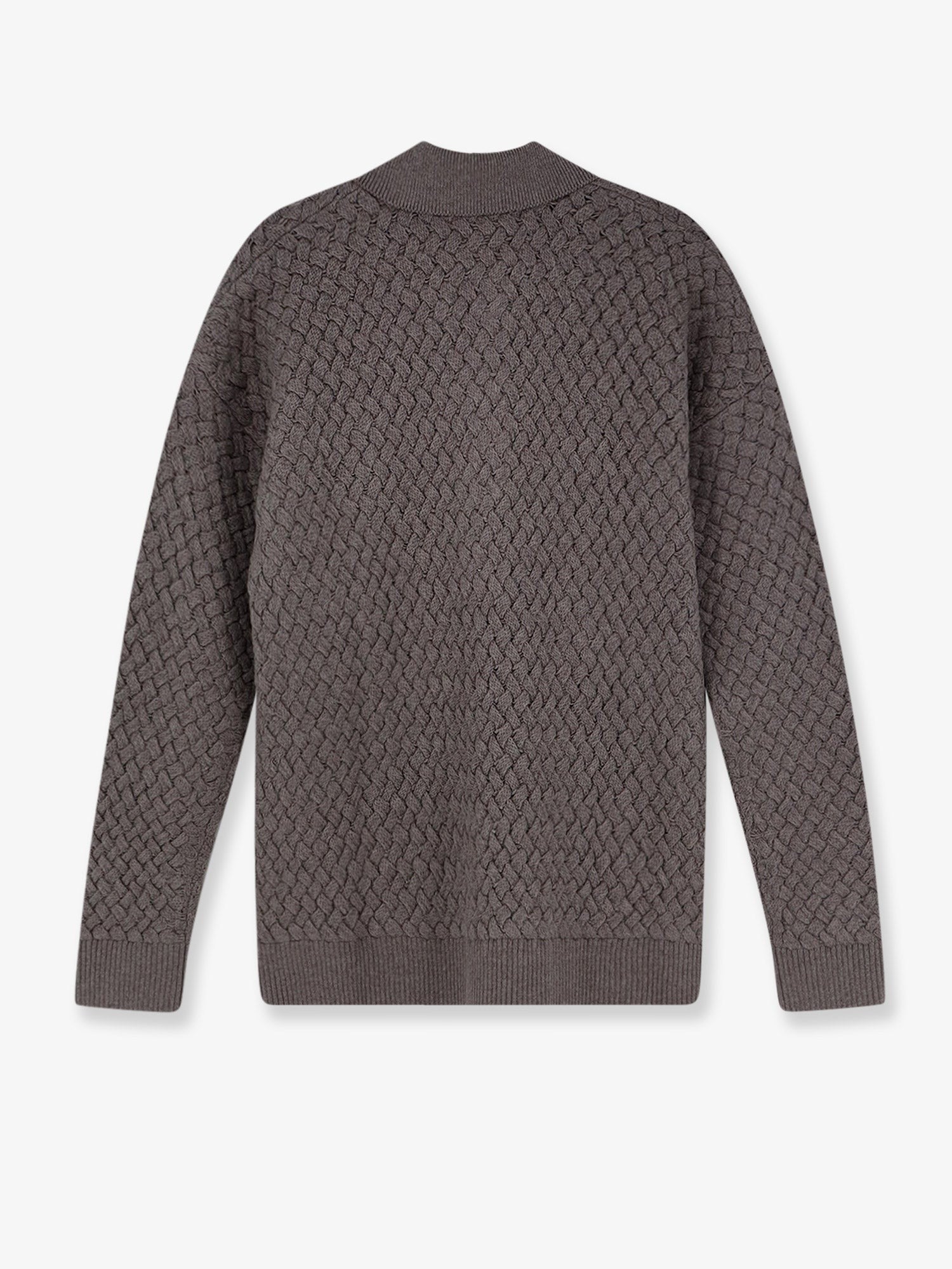 Bottega Veneta Men's Wool Sweater RIVERBED MELANGE