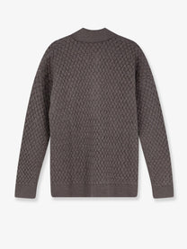 Bottega Veneta Men's Wool Sweater RIVERBED MELANGE