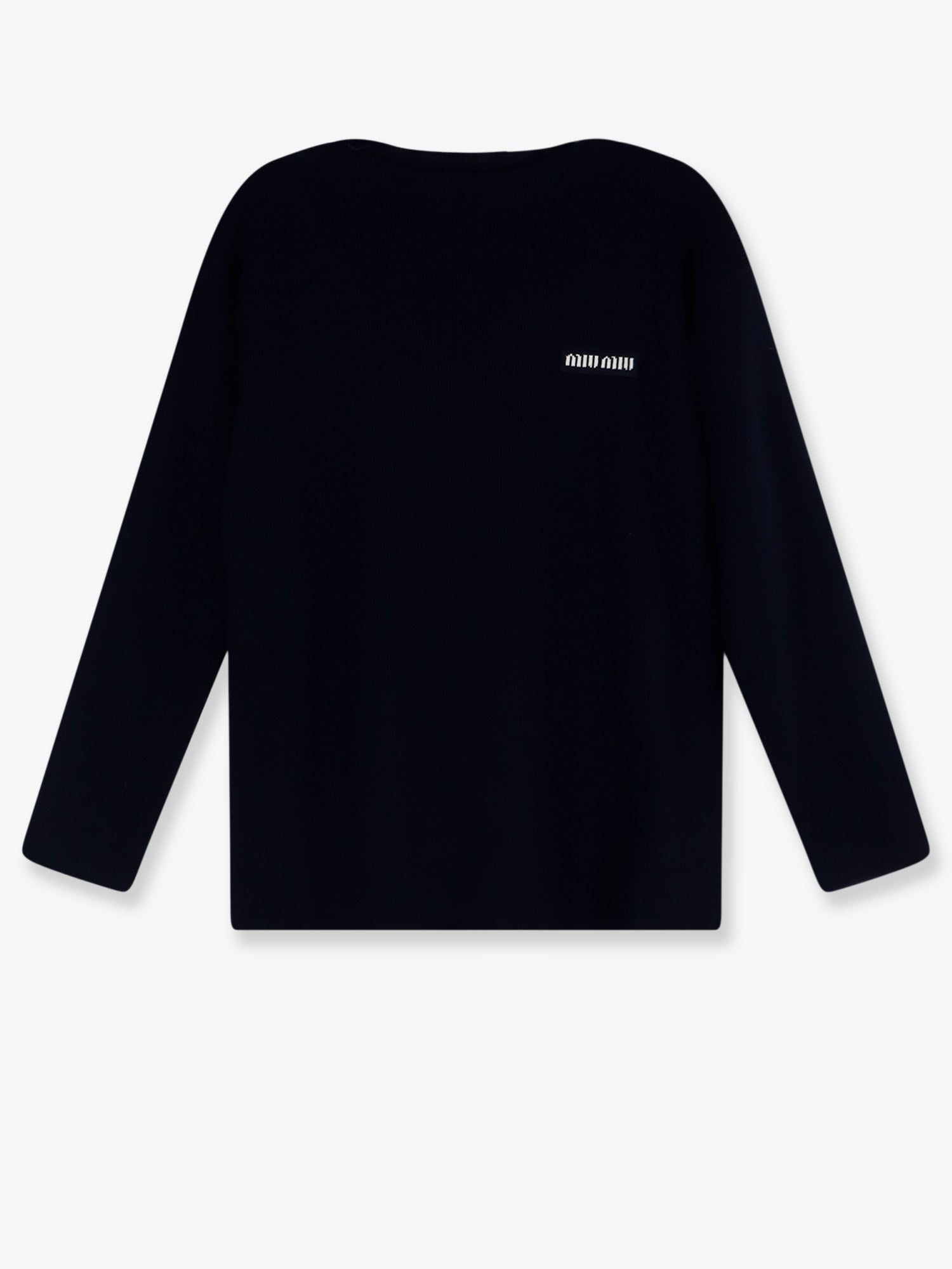 Miu Miu Women's Wool Sweater Blue