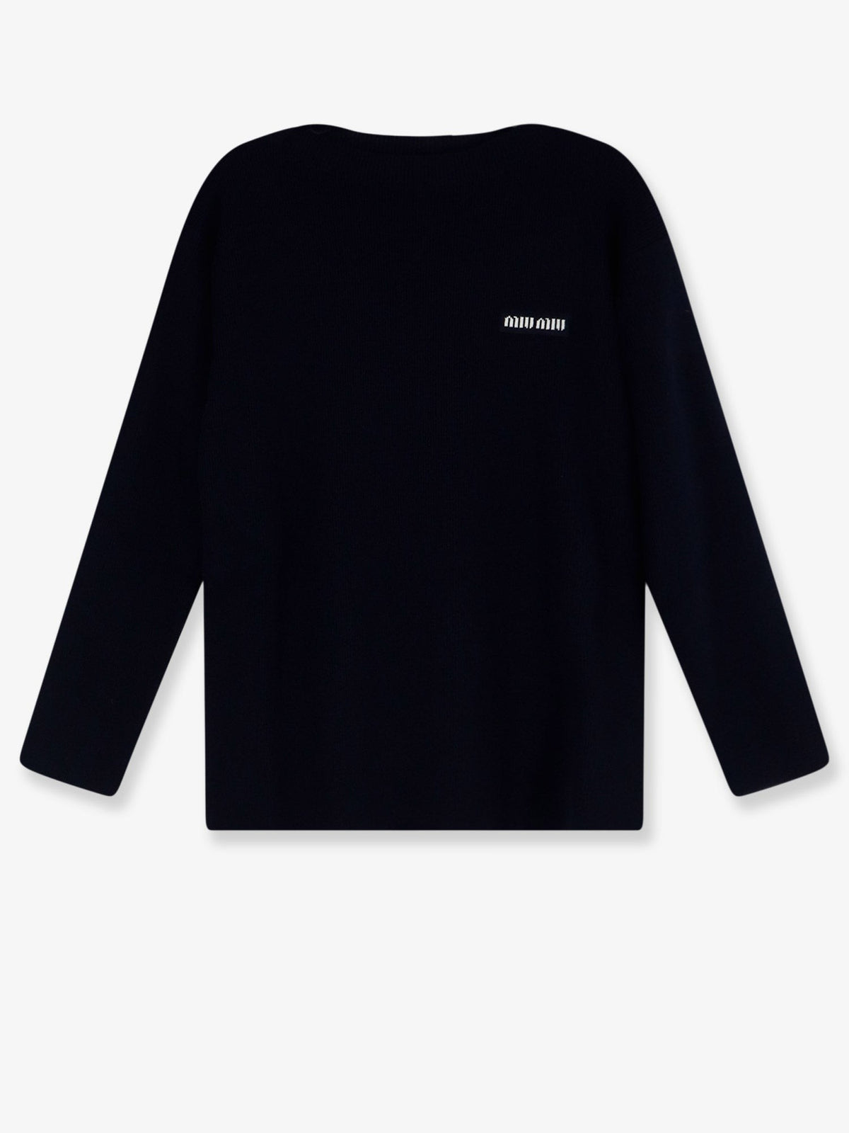 Miu Miu Women's Wool Sweater Blue