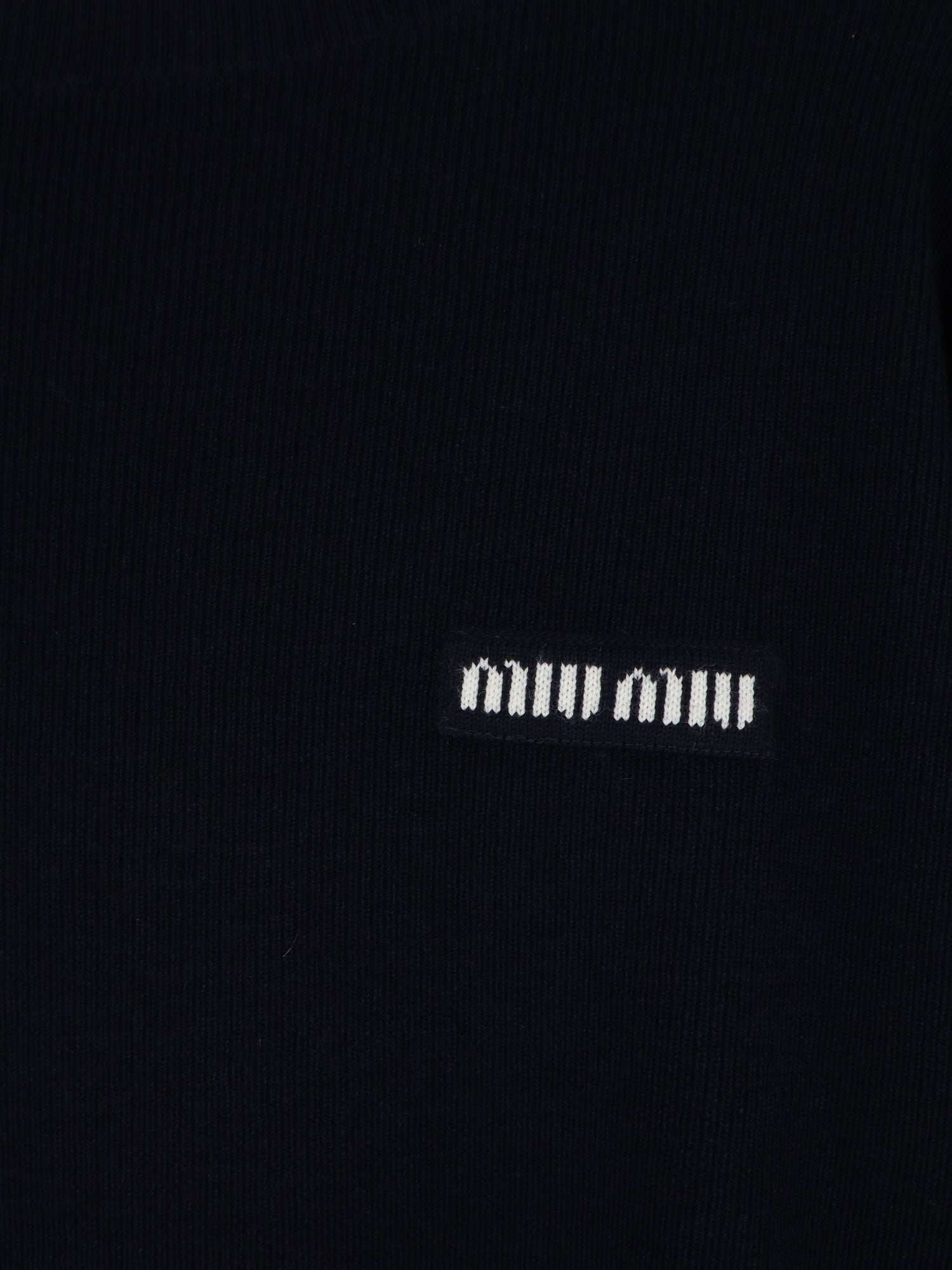 Miu Miu Women's Wool Sweater Blue