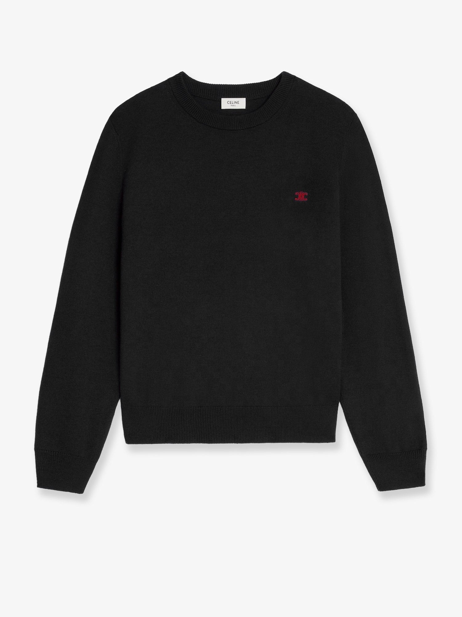 Celine Men's Wool Sweater Black