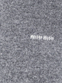Miu Miu Women's Wool Sweater Grey
