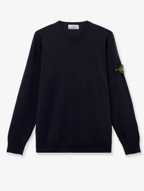 Stone Island Men's Wool Sweater Blue