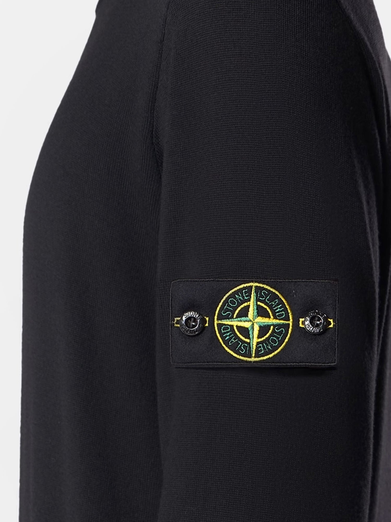 Stone Island Men's Wool Sweater Black