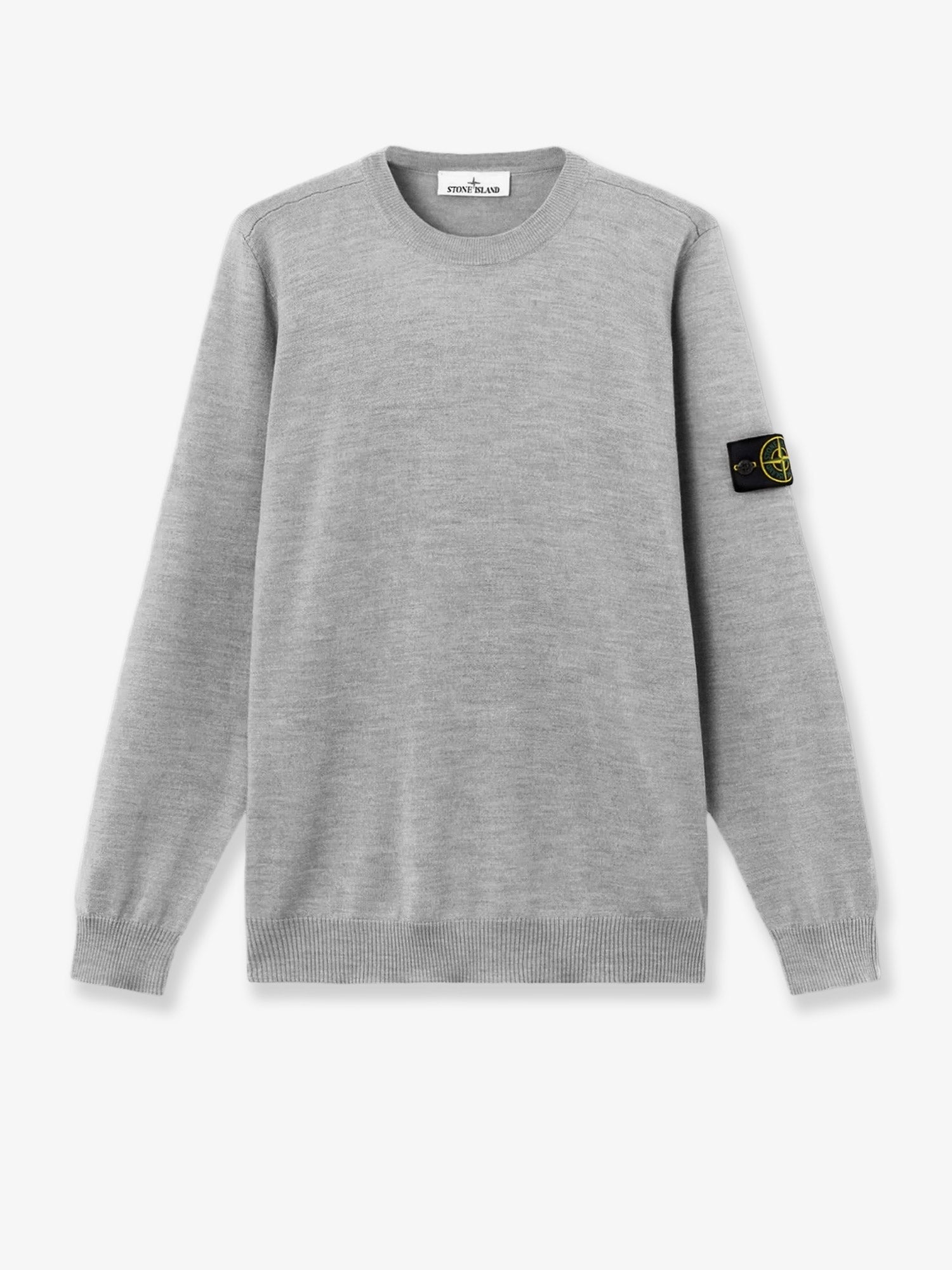 Stone Island Men's Wool Sweater Grey