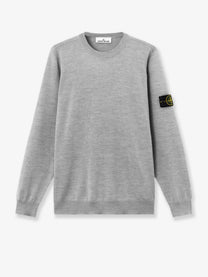 Stone Island Men's Wool Sweater Grey