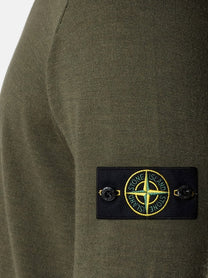Stone Island Men's Wool Sweater Green