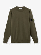 Stone Island Men's Wool Sweater Green
