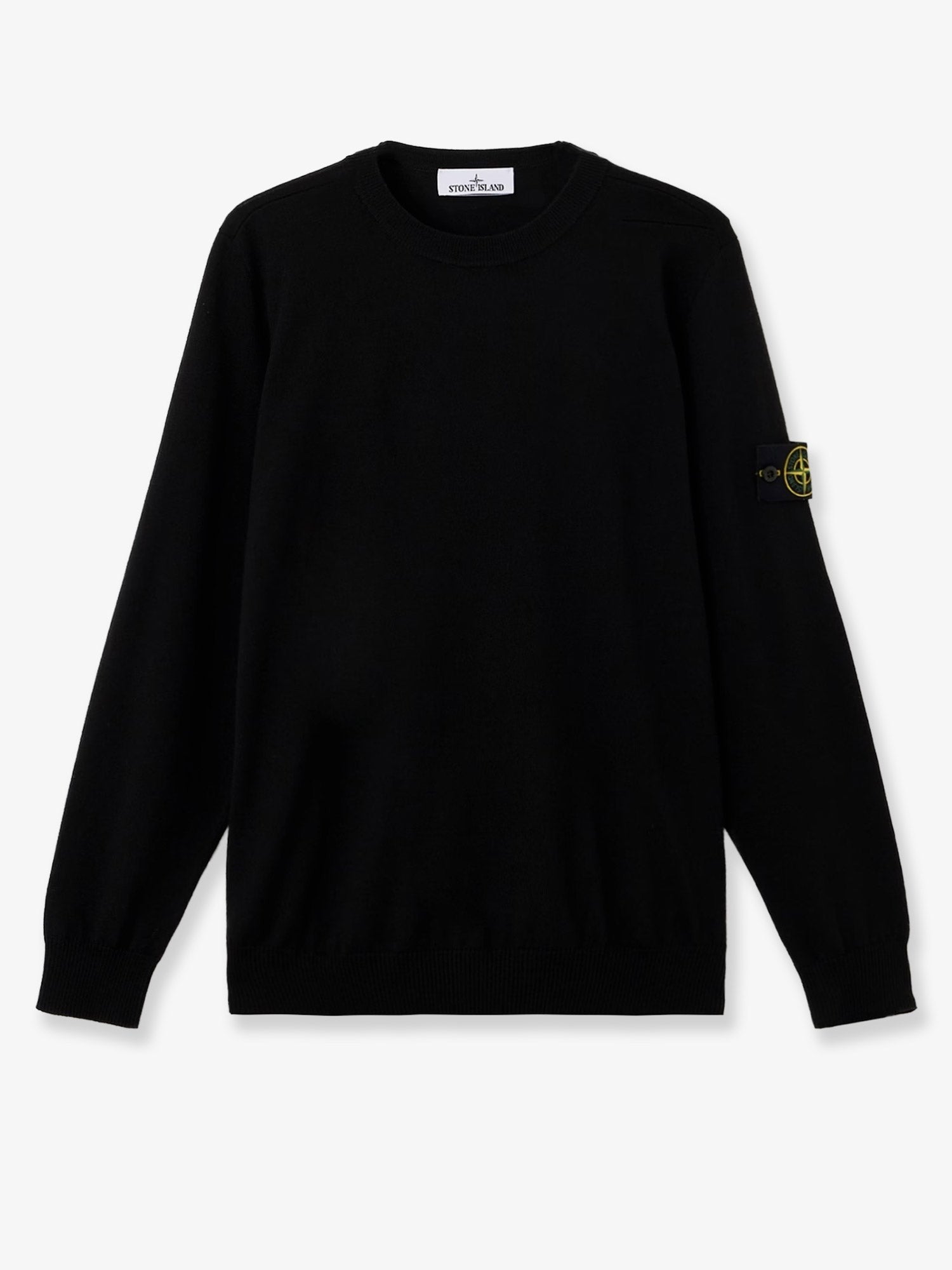 Stone Island Men's Wool Sweater Black